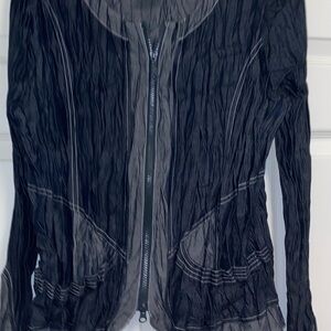 Elegant Navy Blue Skirt and top